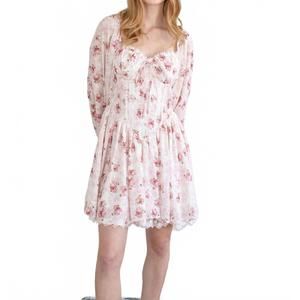 NEW KESTAN blake mini dress in pink